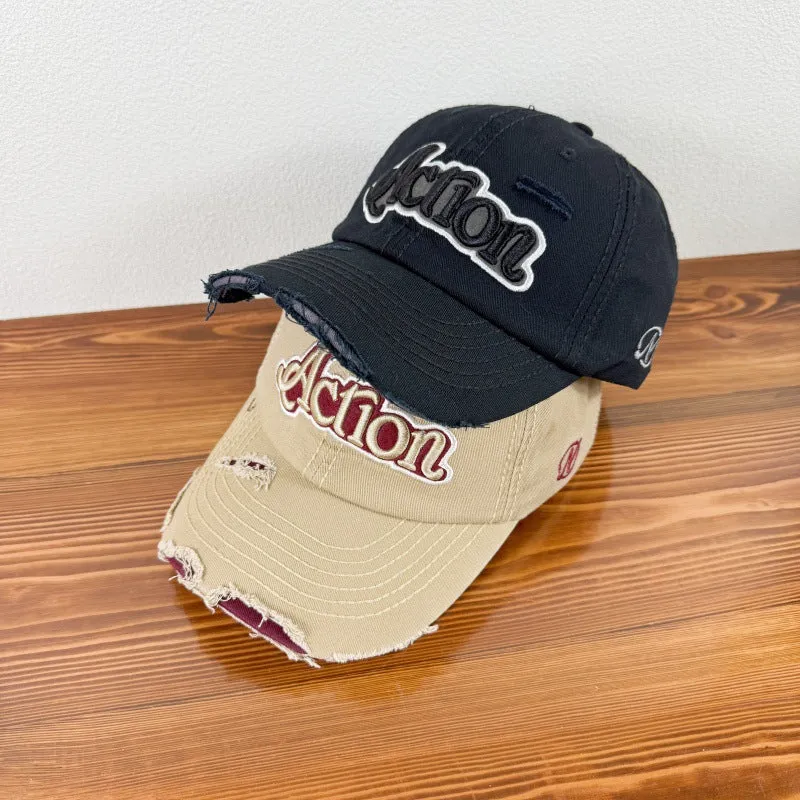 Herren Distressed Grafik-Baseballkappe Skanto 1784270841