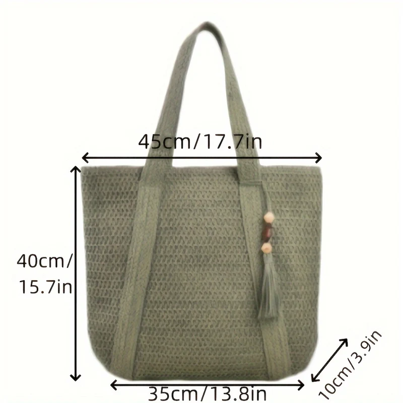 Geräumige und stilvolle Strandtasche Skanto