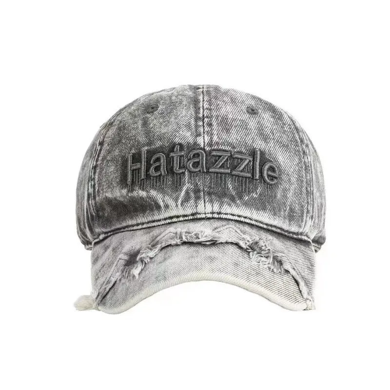 Herren Distressed Denim Baseballkappe Skanto 1784270737