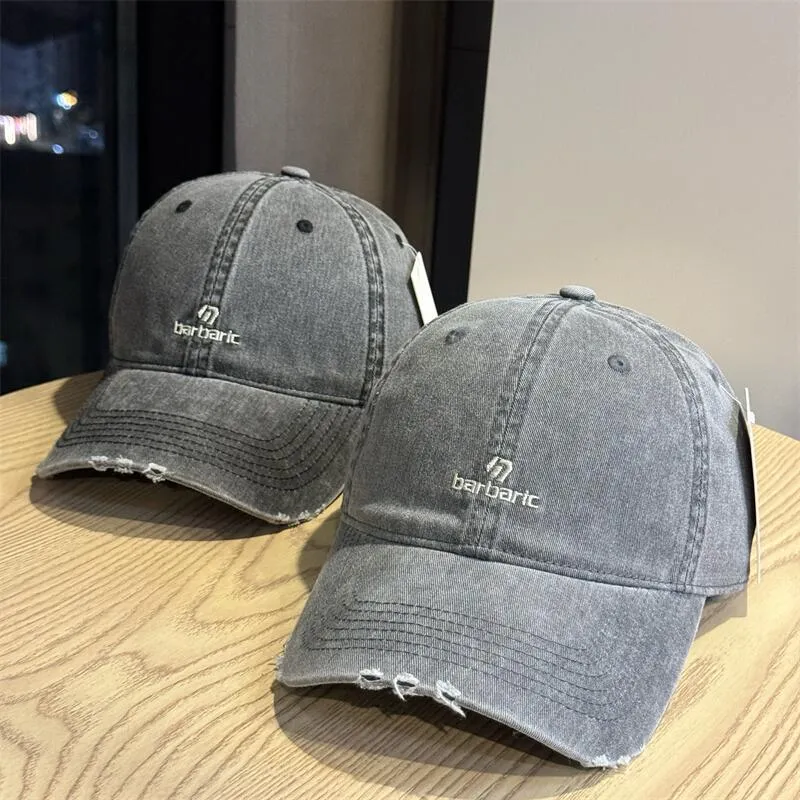 Baseballkappe aus Baumwoll-Twill im Used-Look für Herren Skanto