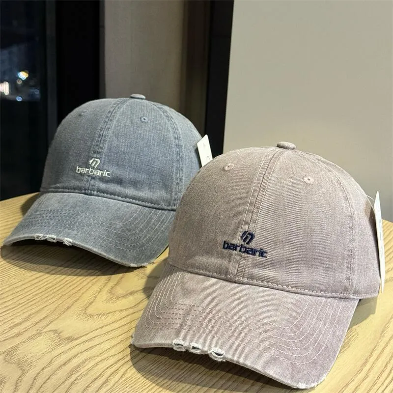 Baseballkappe aus Baumwoll-Twill im Used-Look für Herren Skanto