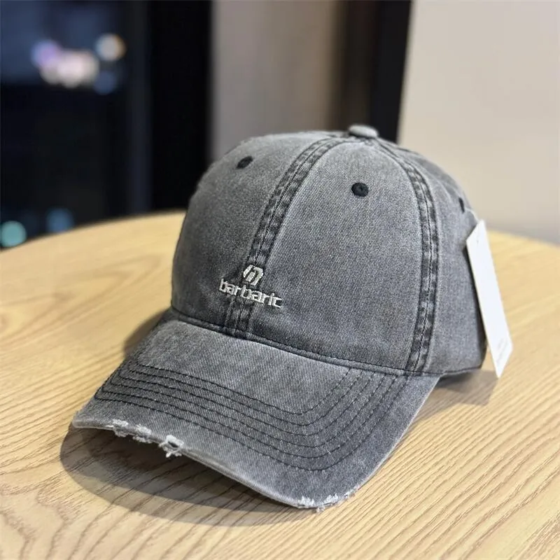Baseballkappe aus Baumwoll-Twill im Used-Look für Herren Skanto