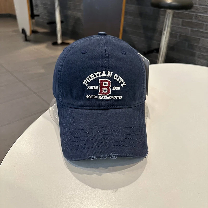 Vintage-inspirierte Bestickte Baseballkappe für Herren Skanto