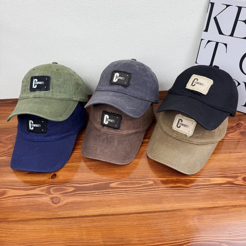 Herren Vintage-inspirierte Used-Look Kappe Skanto