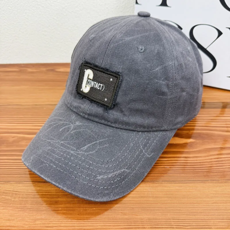 Herren Vintage-inspirierte Used-Look Kappe Skanto