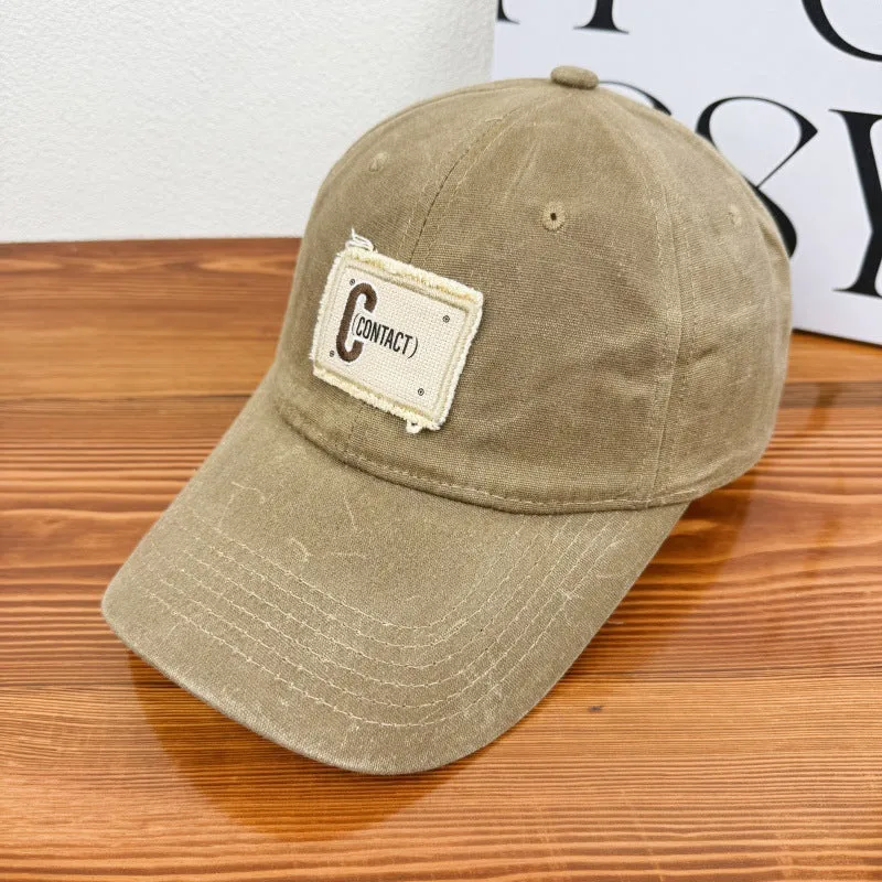 Herren Vintage-inspirierte Used-Look Kappe Skanto