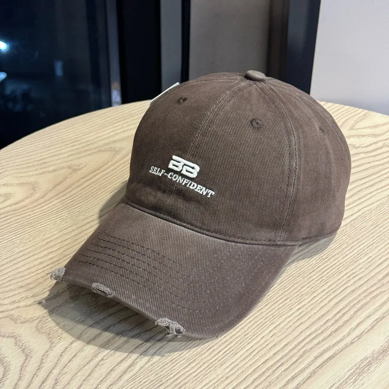 Vintage Distressed Baseballkappe für Herren Skanto