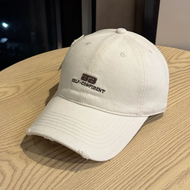 Vintage Distressed Baseballkappe für Herren Skanto
