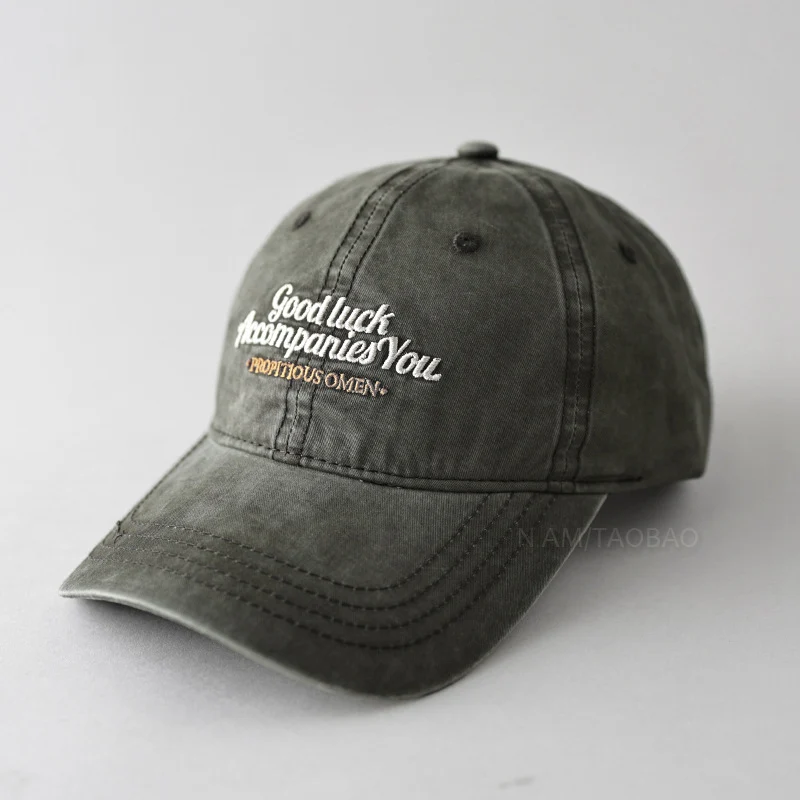 Herren Bestickte Baumwoll-Baseballkappe Skanto