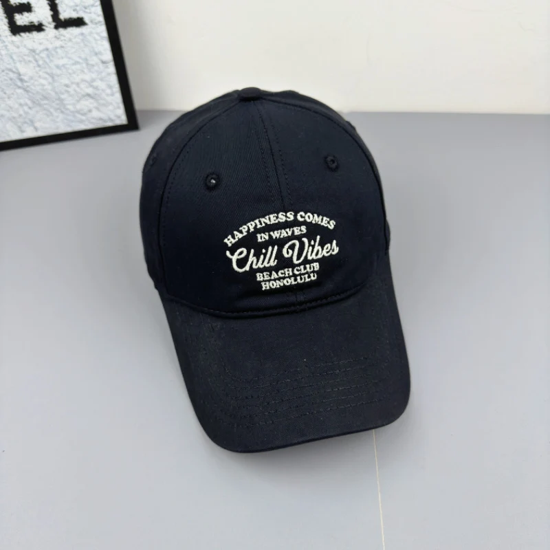 Herren Bestickte Baseballkappe „Chill Vibes“ Skanto