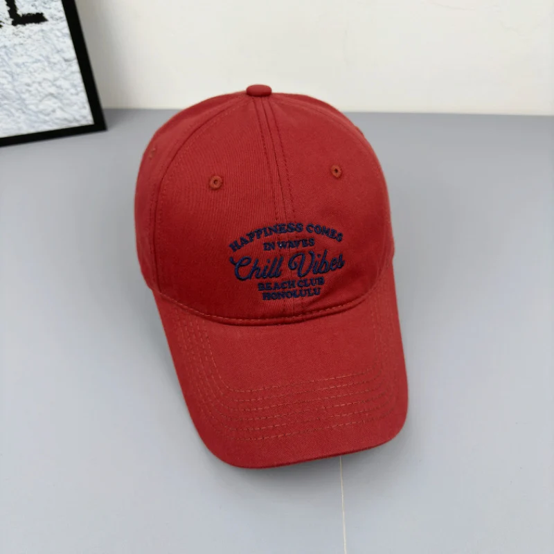 Herren Bestickte Baseballkappe „Chill Vibes“ Skanto