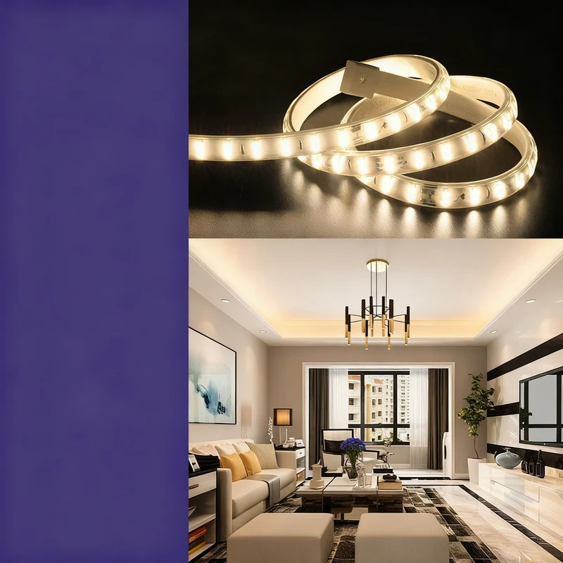 LED-Streifen für Deckeneinbau, zuschneidbar
