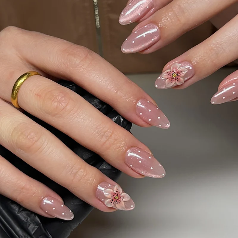 DIY Press-On-Nagelspitzen-Set mit Kleber und Feile