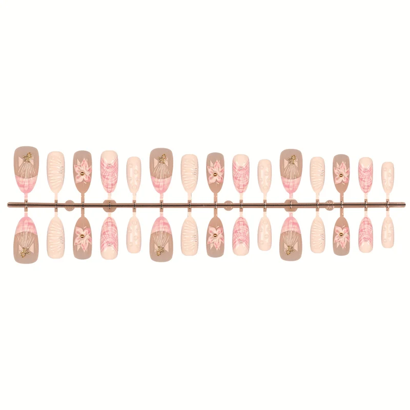 Dekorative Nagelkunst Tipps Set