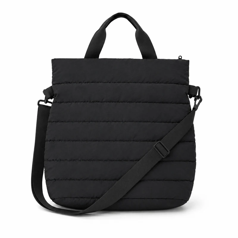 gepolsterte Crossbody-Tasche