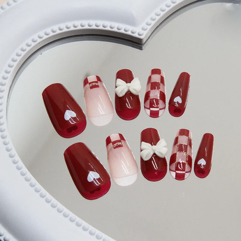 Dekoratives Holiday Nagelkunst Set