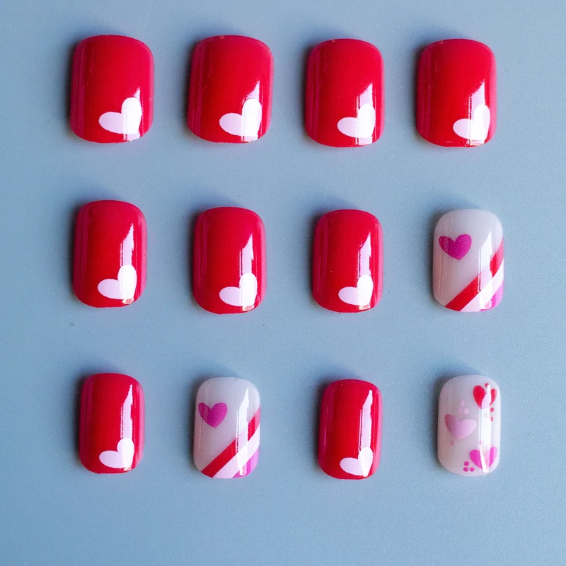 Herz-Themen-Nagelkunst-Kit