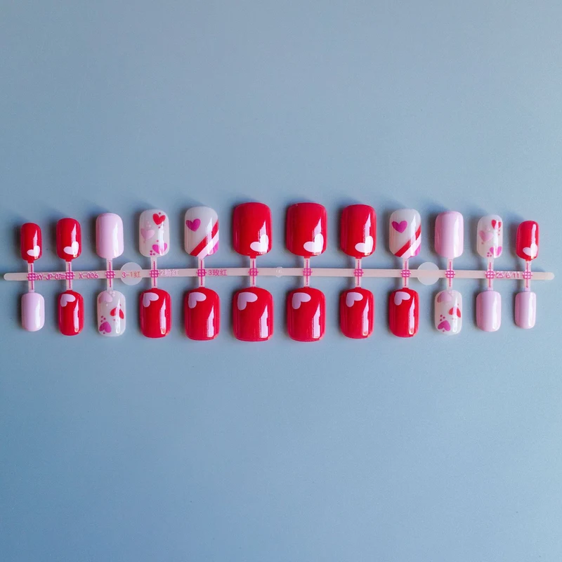 Herz-Themen-Nagelkunst-Kit