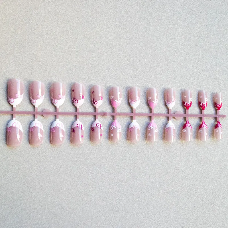 Herz-Themen-Gel-Nagelkunst-Set