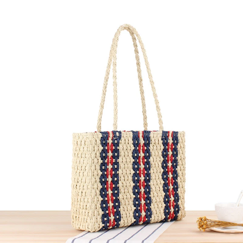 Strandtasche im eleganten Webstil Skanto