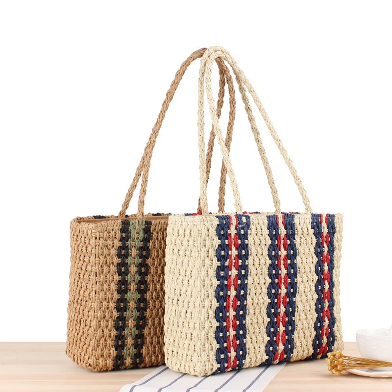 Strandtasche im eleganten Webstil Skanto