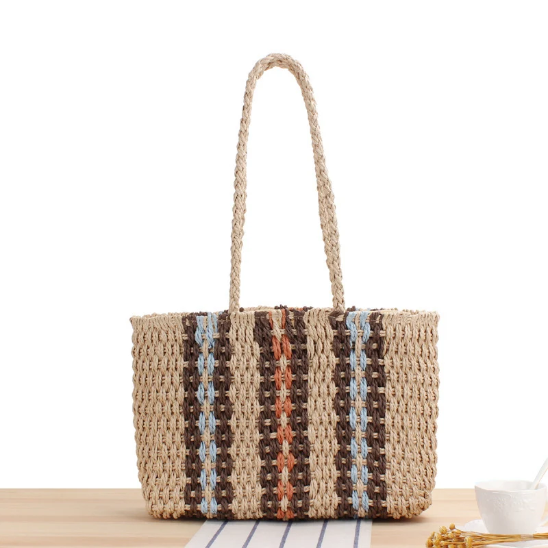 Strandtasche im eleganten Webstil Skanto