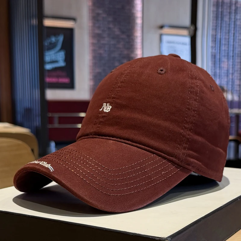 Herren lässige, verstellbare Baseballkappe im Used-Look Skanto