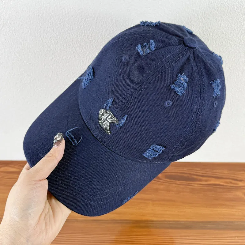 Verstellbare Baseballkappe im Used-Look für Herren Skanto