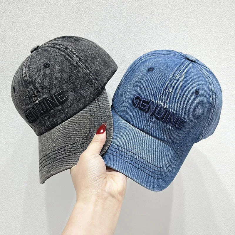 Denim-Baseballkappe für Herren Skanto