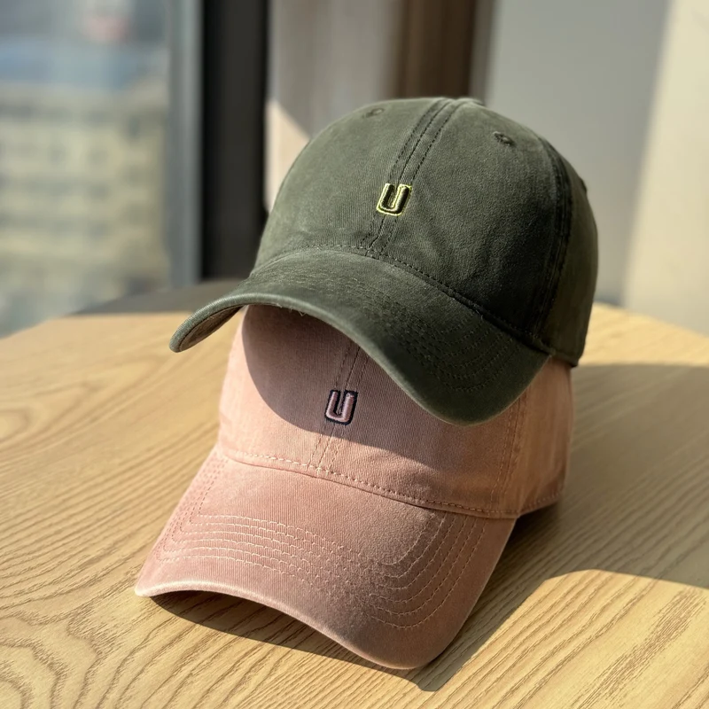 Klassische bestickte Curved Baseballkappe für Herren Skanto