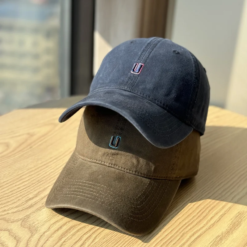Klassische bestickte Curved Baseballkappe für Herren Skanto