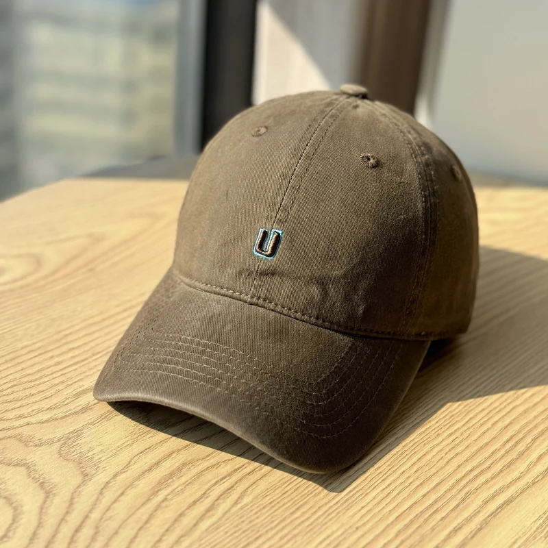 Klassische bestickte Curved Baseballkappe für Herren Skanto
