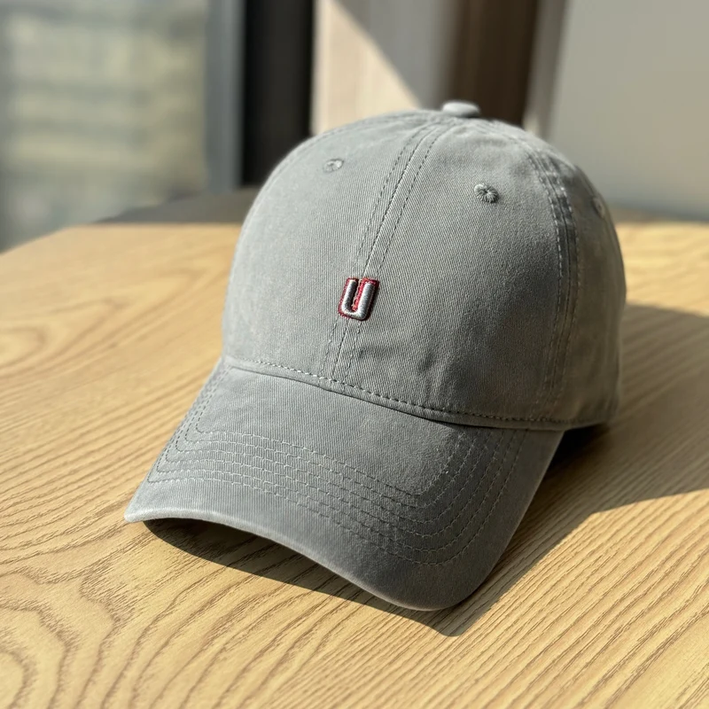 Klassische bestickte Curved Baseballkappe für Herren Skanto
