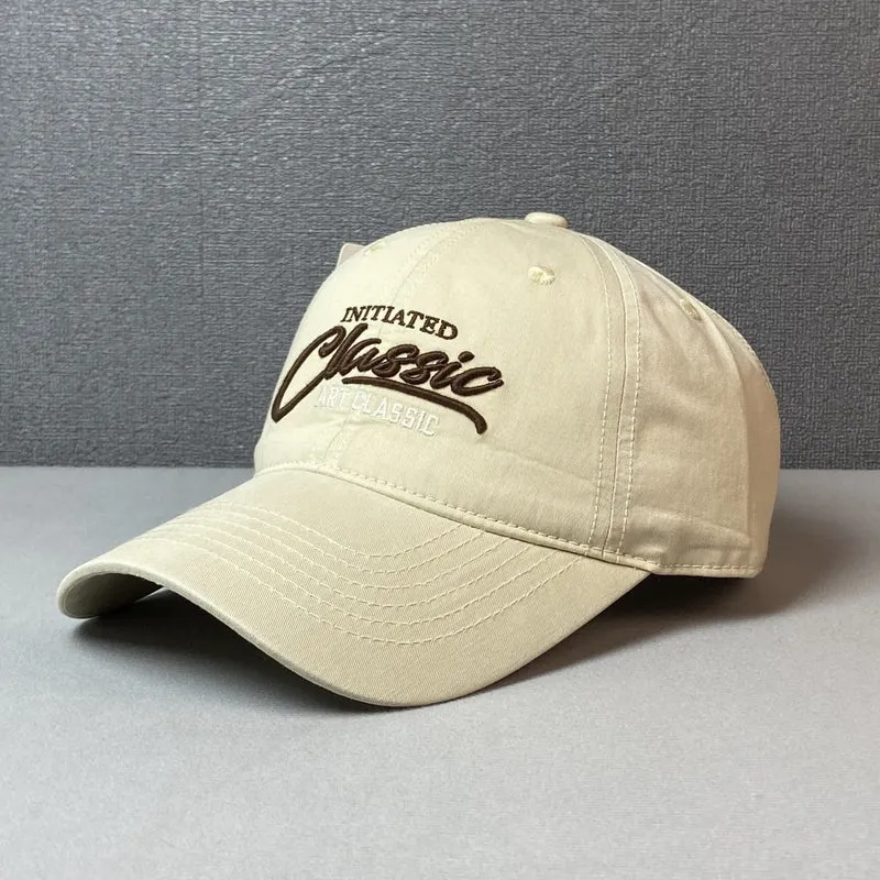 Klassische bestickte Baseballkappe für Herren Skanto