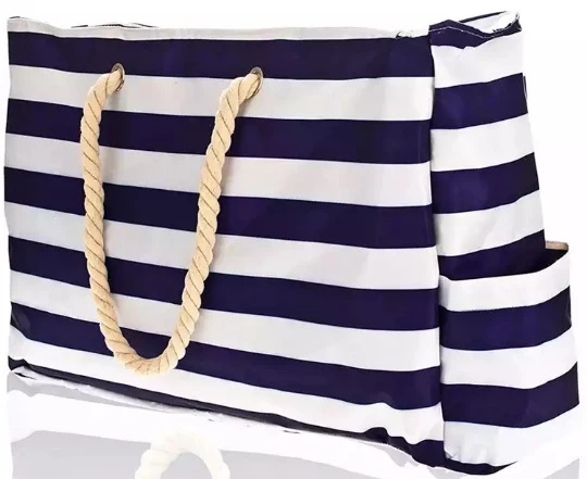 Robuste Strandtasche mit extra großem Stauraum und praktischen Seitentaschen Skanto