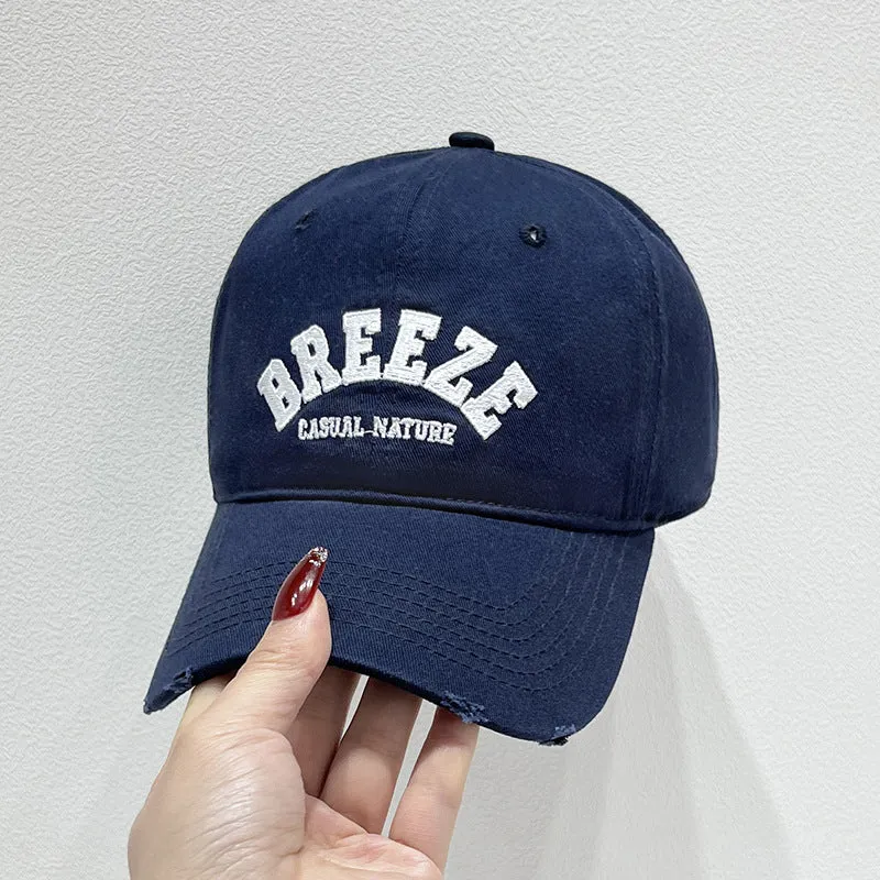 Herren Freizeit Baumwollkappe im Used-Look Skanto