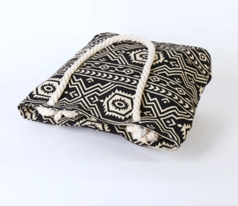 Strandtasche mit Ethno-Muster Skanto