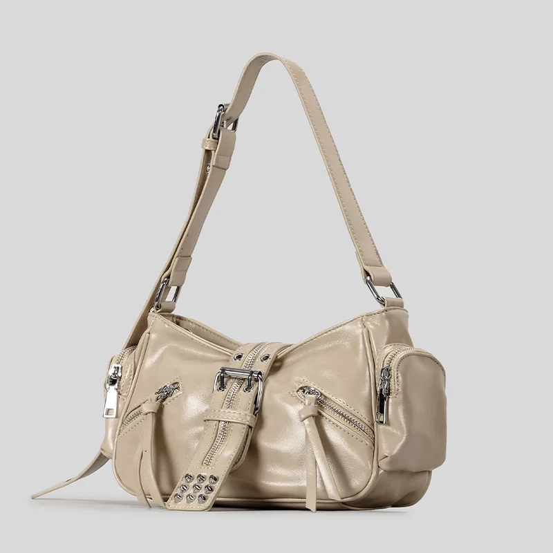 Mehrfachtaschen Schulterhandtasche
