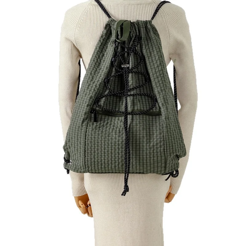 Moderner Kordelzug-Rucksack