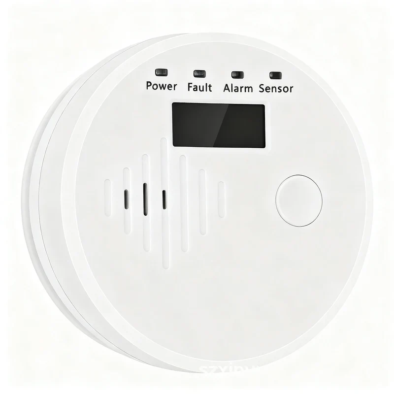 Kohlenmonoxid-Melder mit LCD-Display