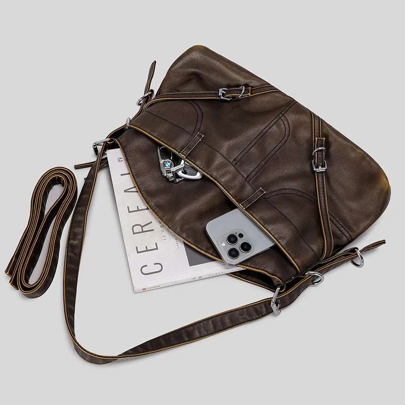 Luxuriöse schlaffe Hobo-Handtasche