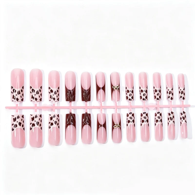 Trendige Lange Press-On-Nagelspitzen Brehn