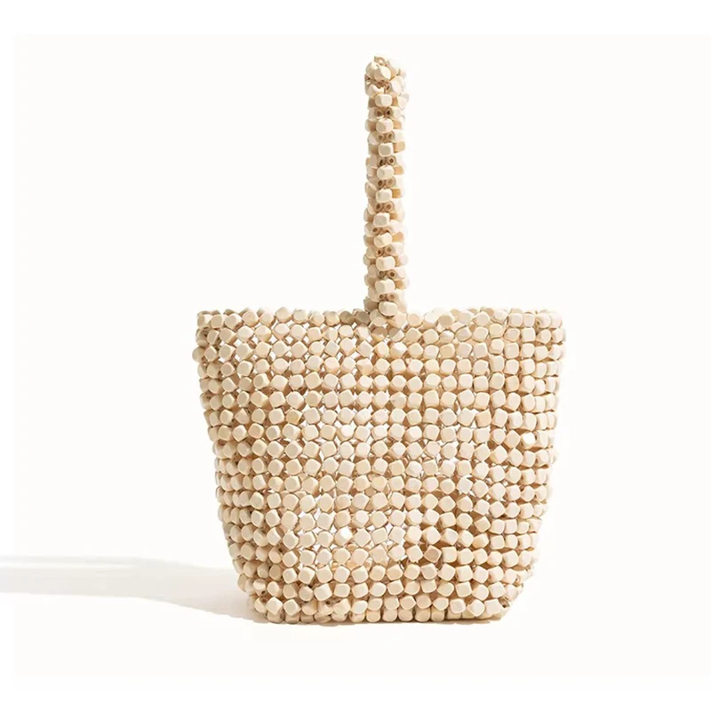 Handgefertigte Gewebte Bambus Schultertasche
