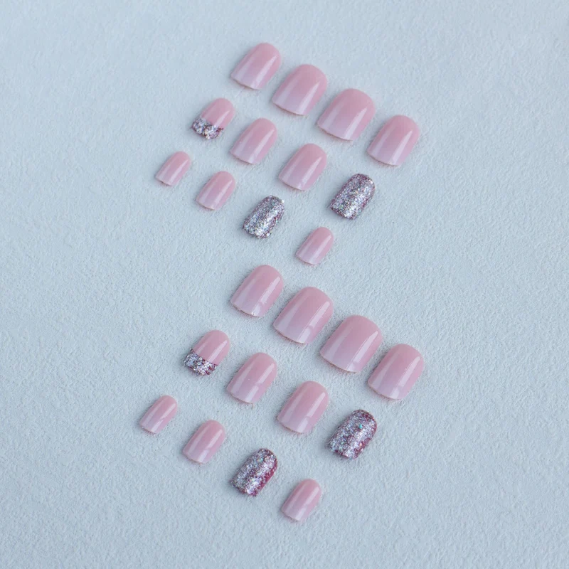 Glamourös Glitter Nagelkunst Set
