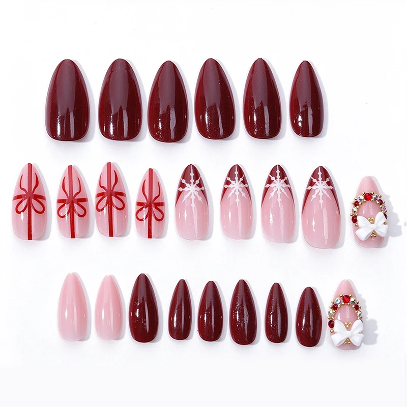 Festliches Urlaubsthema Druck-Nagelset Brehn