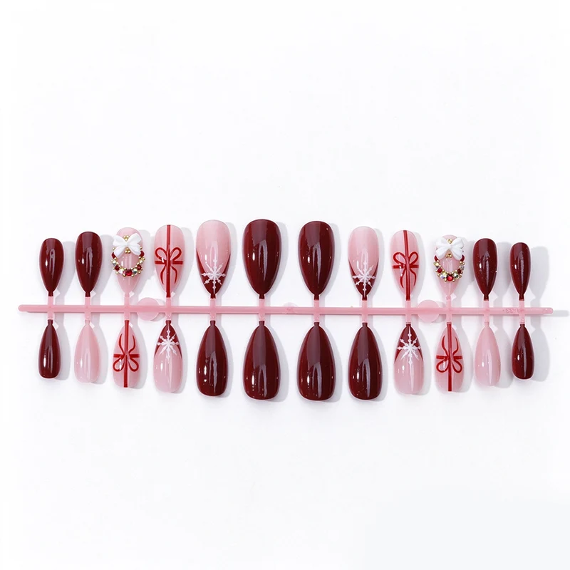 Festliches Urlaubsthema Druck-Nagelset Brehn
