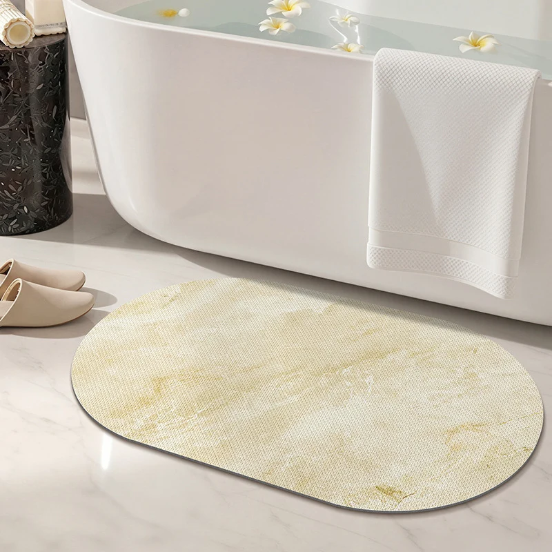 Marmorprint-Badezimmermatte für Badezimmerboden-Dekor