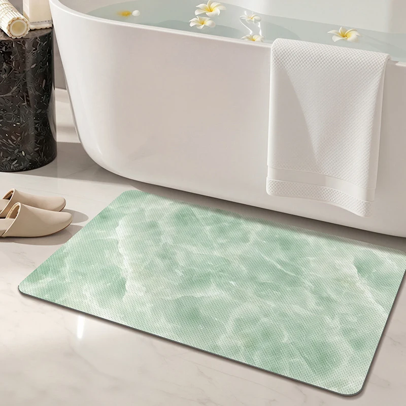 Marmorprint-Badezimmermatte für Badezimmerboden-Dekor