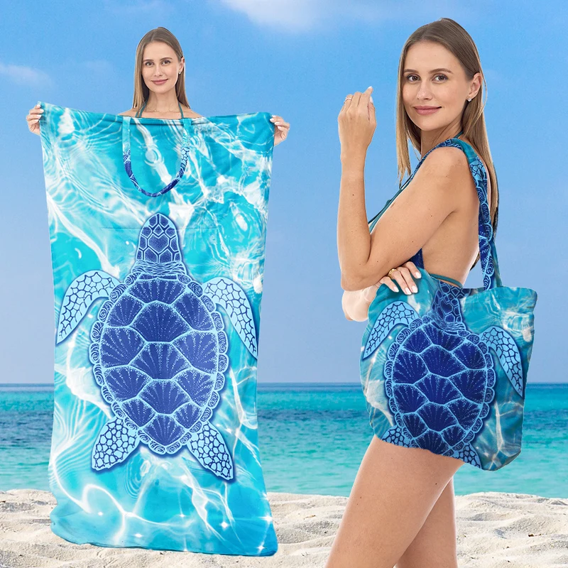 Stylische Tragetasche mit Lotus-Design Skanto