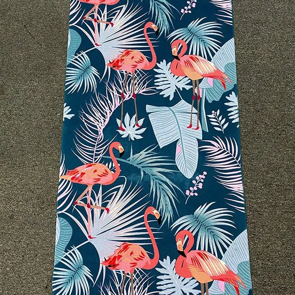 Strandtuch mit tropischem Flamingo-Design Skanto